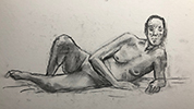 a preview image of a drawing of the human figure